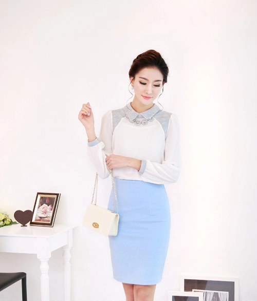 Áo sơ mi duyên dáng tô điểm cho nữ công sở