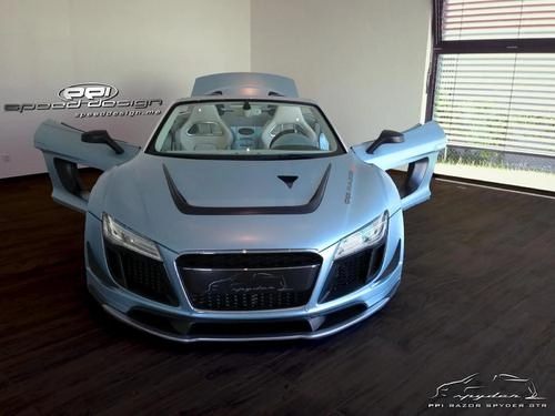  audi r8 v10 spyder độ siêu phá cách 