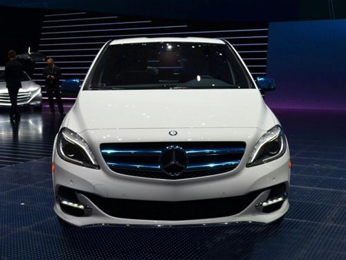  b-class electric drive - xe điện mới của mercedes 