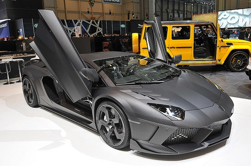  bản độ lamborghini aventador carbonado từ mansory 