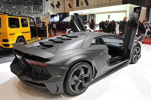  bản độ lamborghini aventador carbonado từ mansory 