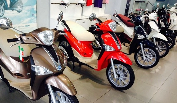 Bảng giá xe piaggio tại thị trường việt nam vào tháng 82016