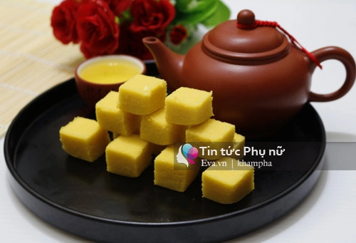 Bánh đậu xanh tươi ngọt thơm thanh mát ai nỡ chối từ