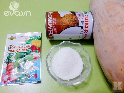 Bánh trung thu rau câu bí đỏ cực dễ làm