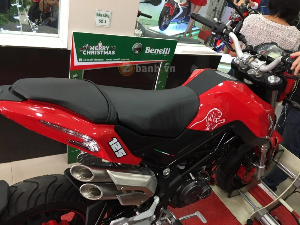 Benelli tnt125 - hình ảnh và thông tin chi tiết mẫu minibike mới ra mắt