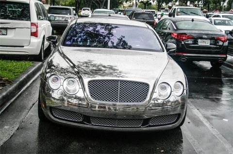  bentley continental gt mạ crôm 