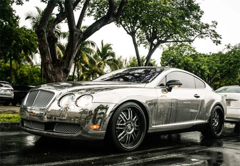  bentley continental gt mạ crôm 