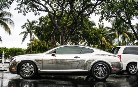  bentley continental gt mạ crôm 