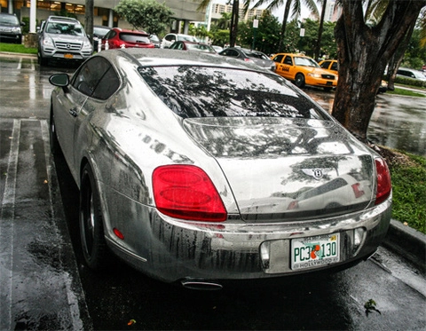  bentley continental gt mạ crôm 