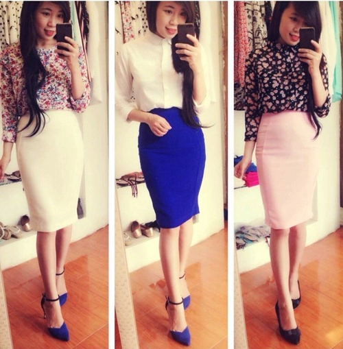 Bí quyết chọn chân váy chuẩn cho nữ công sở