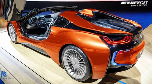  bmw bật đèn xanh sản xuất i8 spyder 