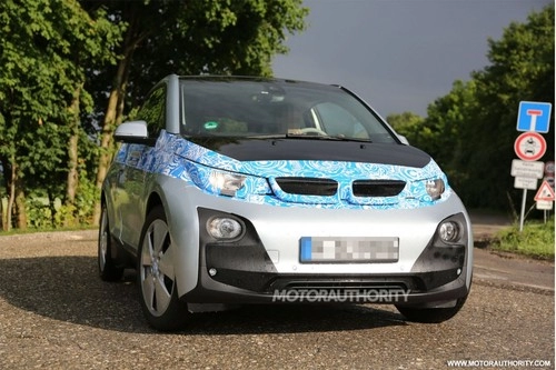  bmw i3 trên đường thử 