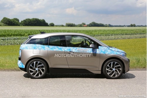  bmw i3 trên đường thử 