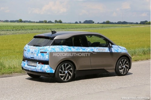  bmw i3 trên đường thử 