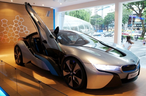  bmw i8 concept ở singapore 