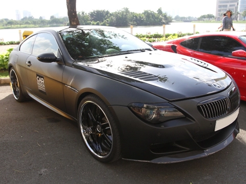  bmw m6 drift hỏng trên phố sài gòn 