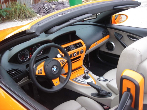  bmw m6 mui trần màu cam 