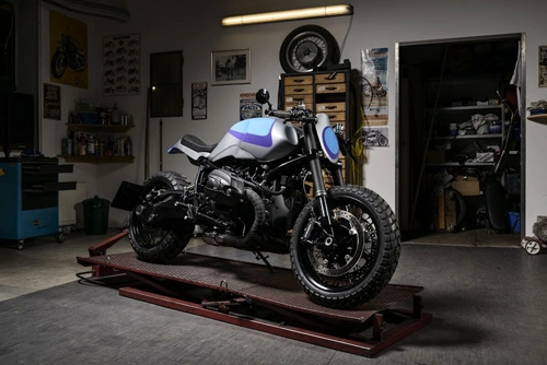  bmw r ninet track grinder- mẫu độ đầu tiên 