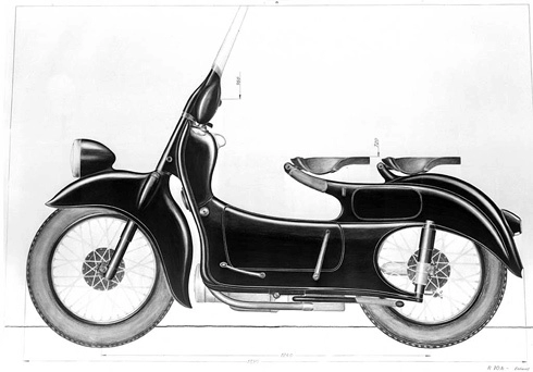  bmw r10 - scooter đời đầu của bmw 