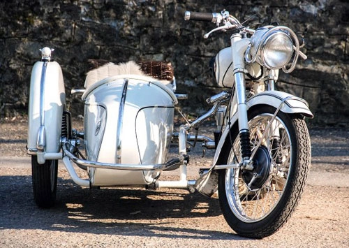  bmw r252 độ thành sidecar 