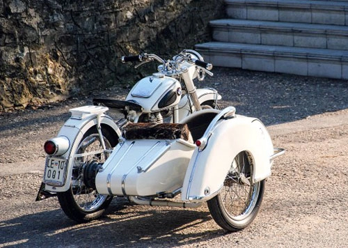  bmw r252 độ thành sidecar 