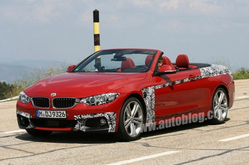  bmw serie 4 convertible tắm nắng trước khi ra mắt 