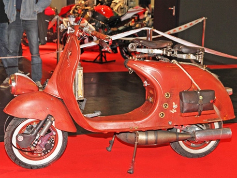  bộ 3 vespa độ ấn tượng ở intermot 