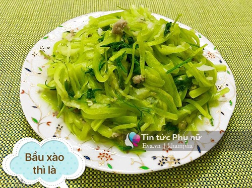 Bữa cơm chiều giản dị mà ngon miệng