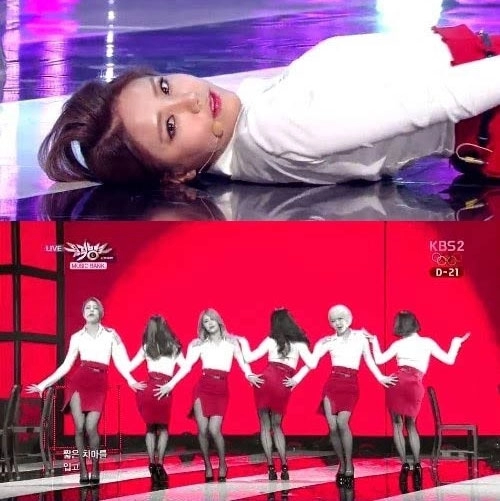 Buồn lòng khi sao hàn sa lầy phong cách sexy