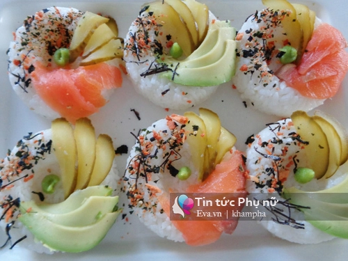 Cách làm sushi donut vừa đẹp vừa ngon