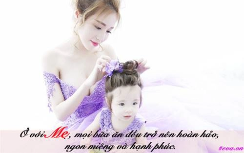 Cảm ơn mẹ vì đã luôn yêu và thương con nhiều hơn ngày hôm qua