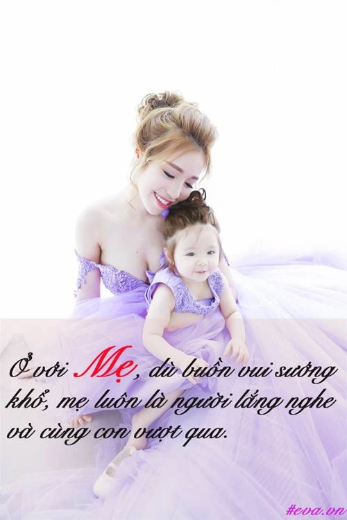 Cảm ơn mẹ vì đã luôn yêu và thương con nhiều hơn ngày hôm qua