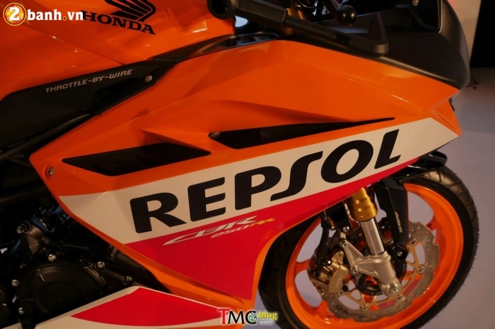 Cận cảnh honda cbr250rr repsol - phiên bản giới hạn vừa được ra mắt