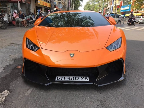 Cận cảnh lamborghini huracan lp610-4 độ novara đầu tiên tại vn