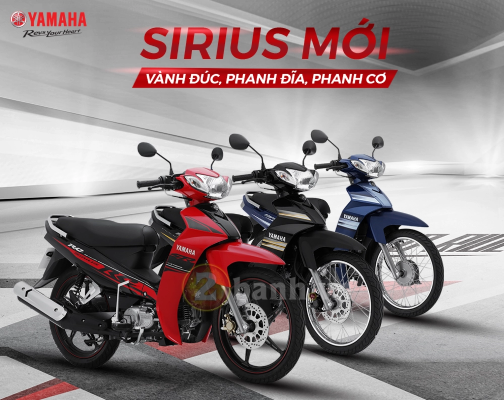 Cận cảnh sirius 110 2017 tại đại lý với thay đổi nhỏ