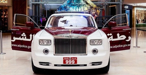  cảnh sát abu dhabi sắm rolls-royce phantom 