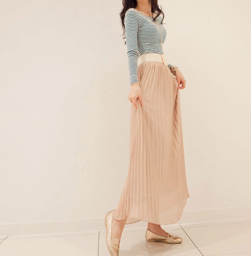 Chân váy vintage ngọt ngào khúc giao mùa