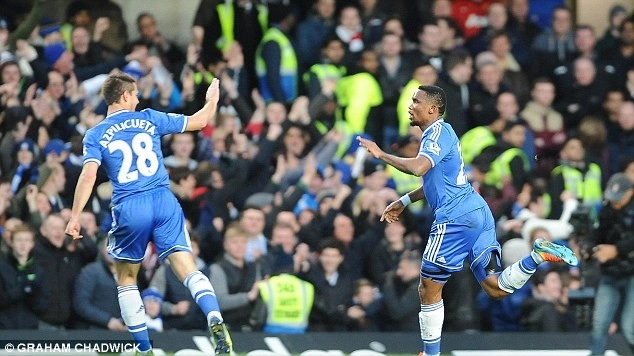 Chelsea 31 mu báo đen samuel etoo lập hat-trick