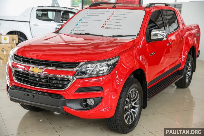 Chevrolet colorado 2016 bản nâng cấp lộ diện