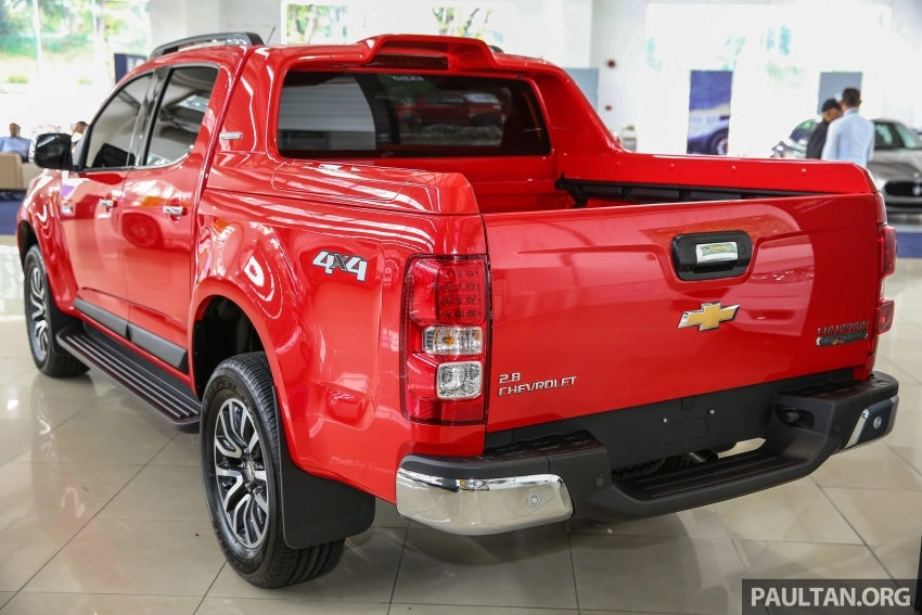 Chevrolet colorado 2016 bản nâng cấp lộ diện