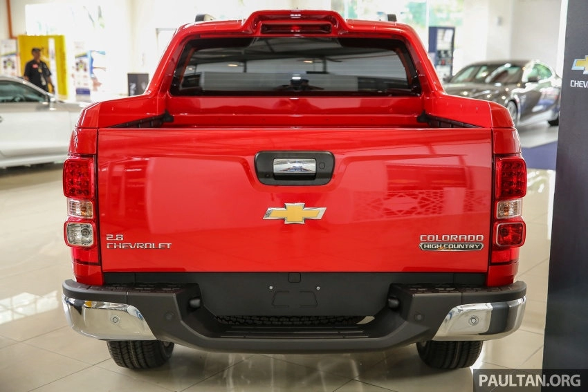 Chevrolet colorado 2016 bản nâng cấp lộ diện