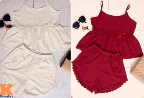 Chị em thỏa sức sexy với đồ mặc nhà