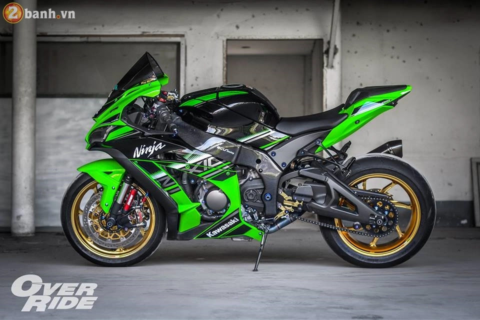 Chiêm ngưỡng chiếc kawasaki ninja zx-10r 2016 độ tuyệt đẹp của biker thái lan