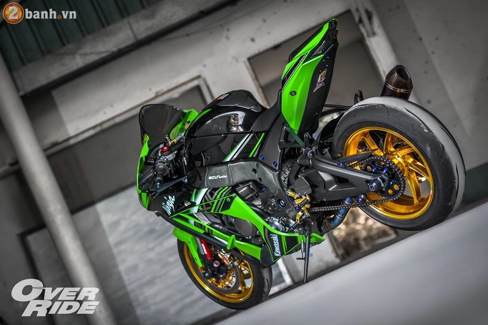 Chiêm ngưỡng chiếc kawasaki ninja zx-10r 2016 độ tuyệt đẹp của biker thái lan