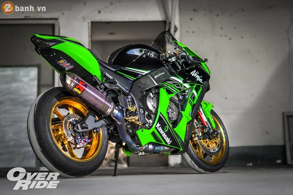 Chiêm ngưỡng chiếc kawasaki ninja zx-10r 2016 độ tuyệt đẹp của biker thái lan