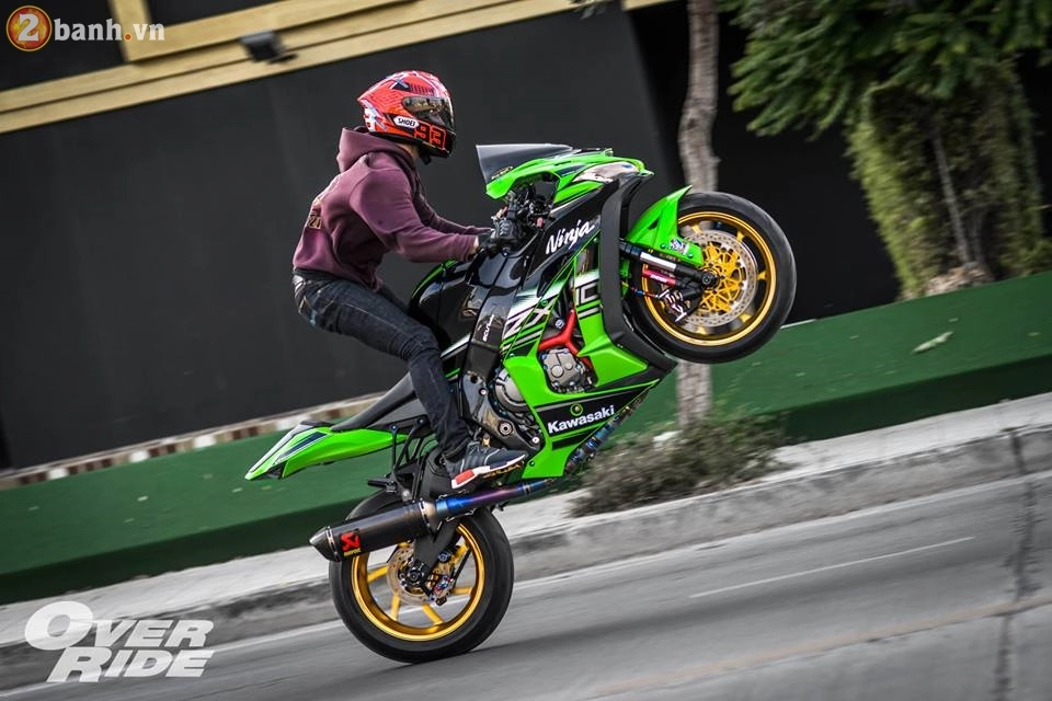 Chiêm ngưỡng chiếc kawasaki ninja zx-10r 2016 độ tuyệt đẹp của biker thái lan