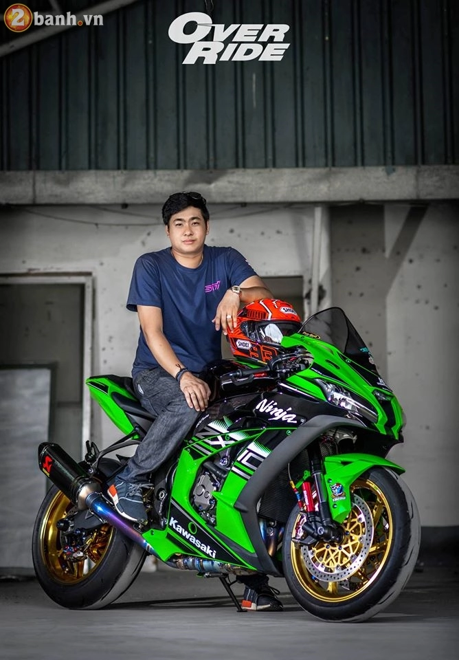 Chiêm ngưỡng chiếc kawasaki ninja zx-10r 2016 độ tuyệt đẹp của biker thái lan