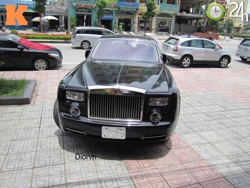 choáng rolls-royce rồng xịn rồng giả đất mỏ