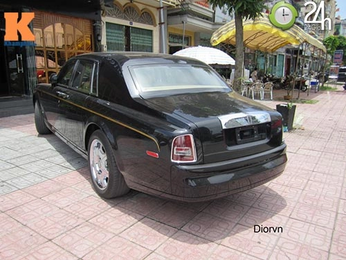 choáng rolls-royce rồng xịn rồng giả đất mỏ