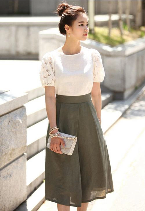 Chọn đồ công sở cho nàng vai ngang